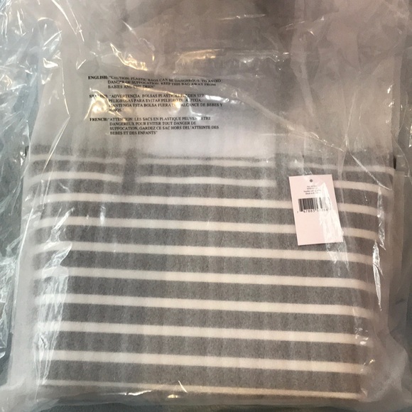 kate spade Bags Kate Spade Hayden Sailing Black White Stripe Top